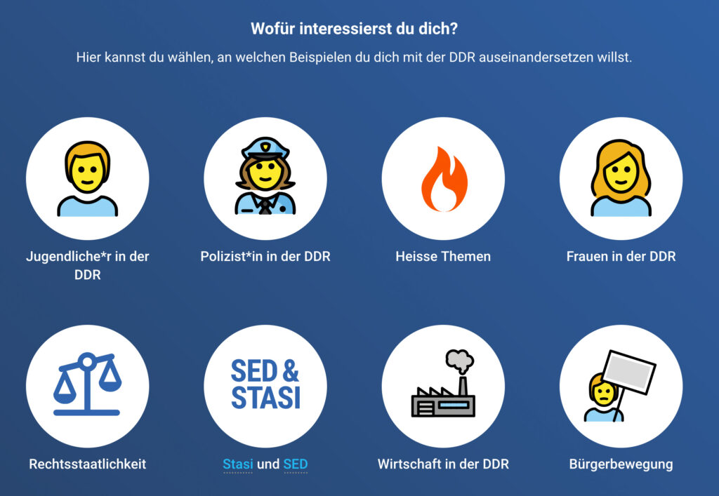 profilauswahl schwerpunkte